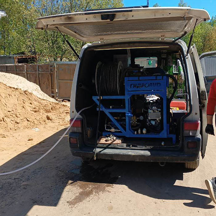 Disinfection of pipes, tanks and water supply